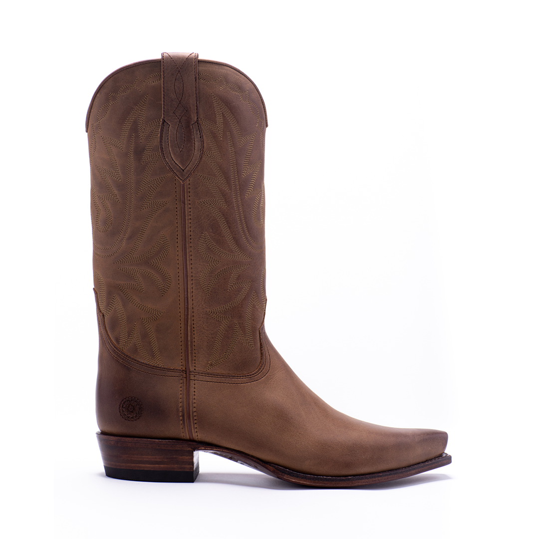 Mens Yoakum Tan Leather Western Boot - Ranch Road Bootsâ¢