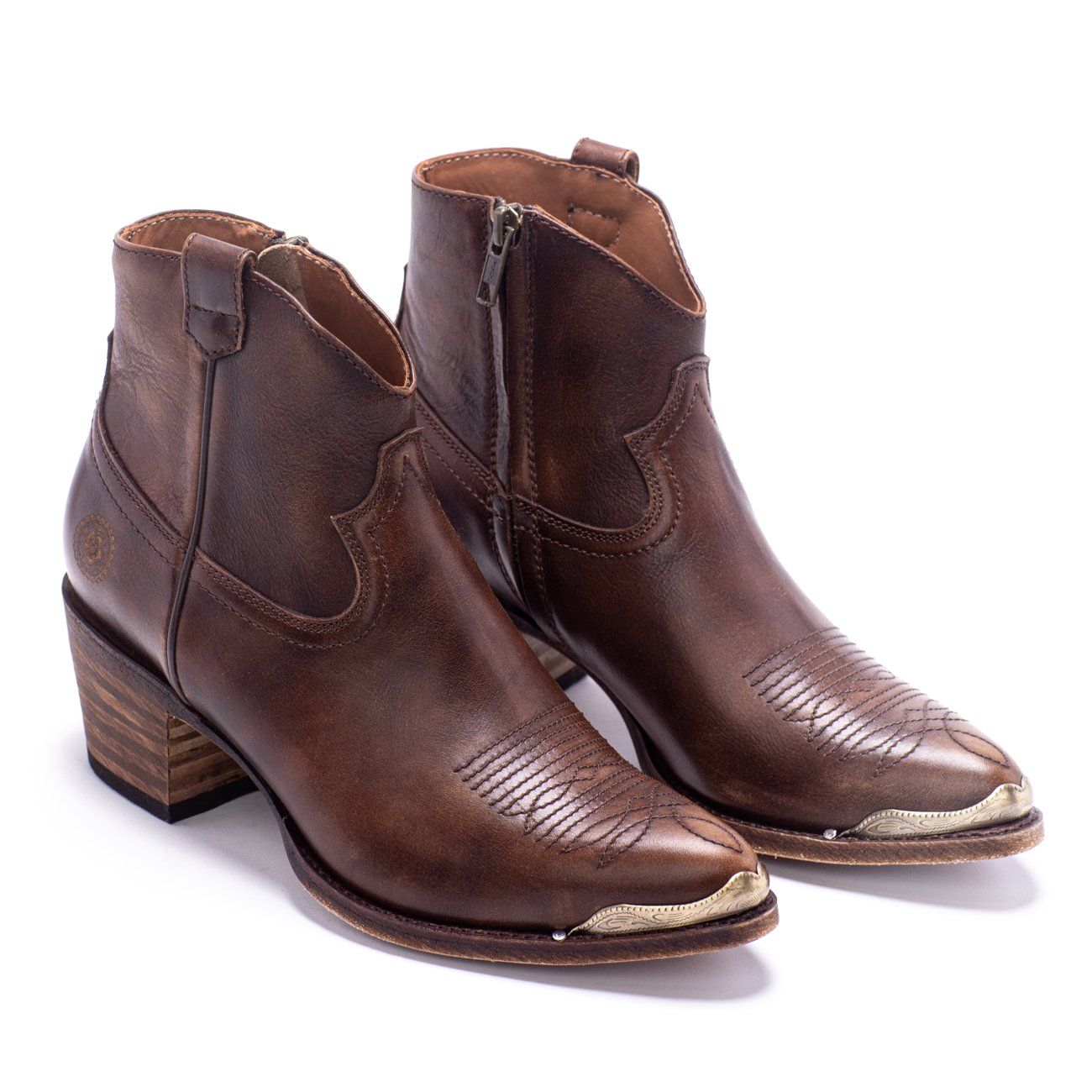 Womens Agave Rand Brown Leather Boot - Ranch Road Boots™ Pair