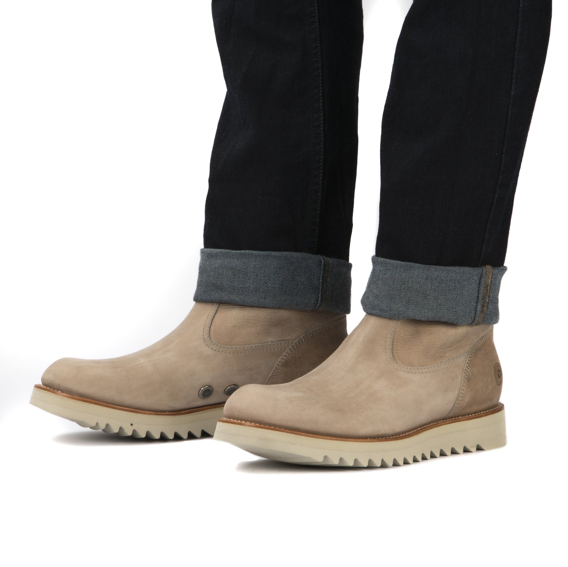 Mens Current Issue Wellington Sand Military Boots - Ranch Road Boots™ Pair