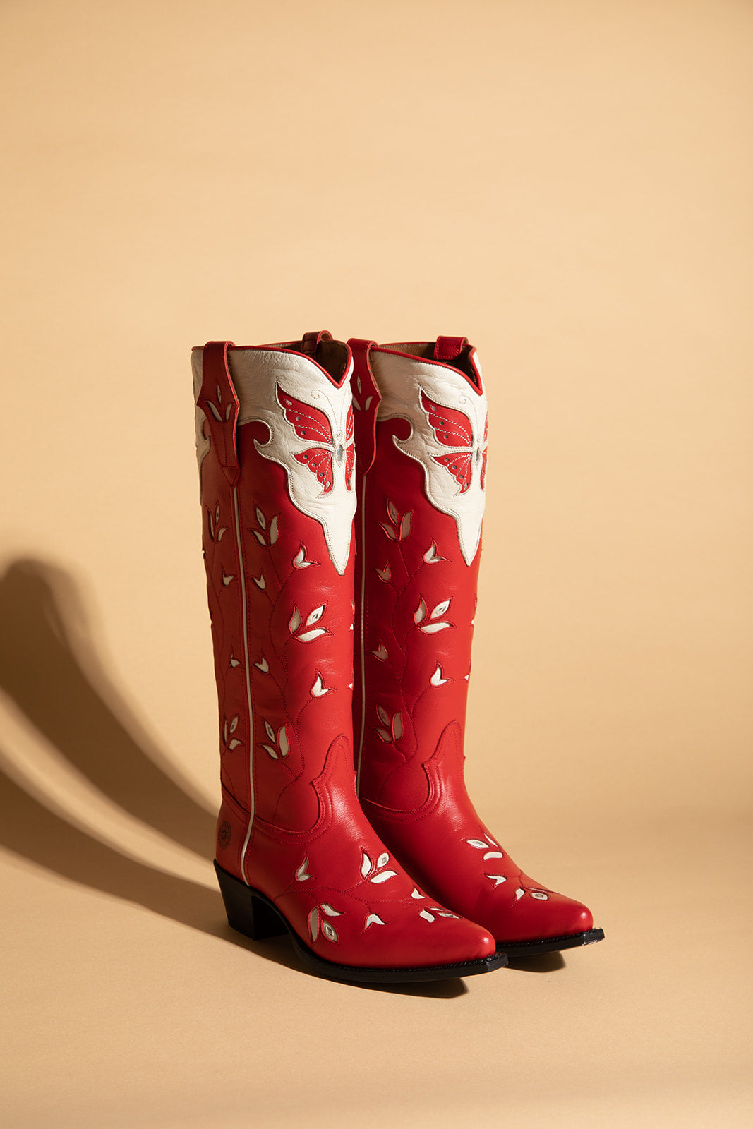 Womens butterfly cowboy boots sale