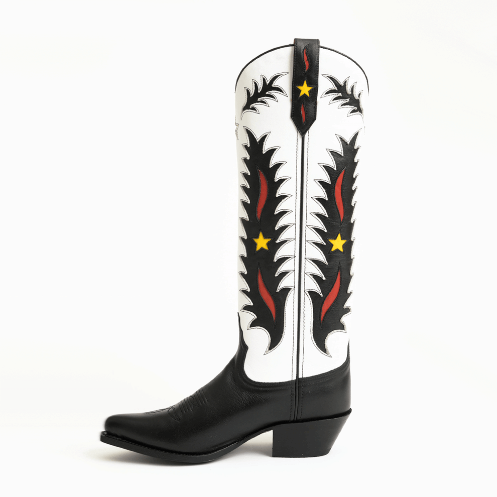 Womens Scarlett Feather Tall Shaft Cowboy Boots Ranch Road Boots™