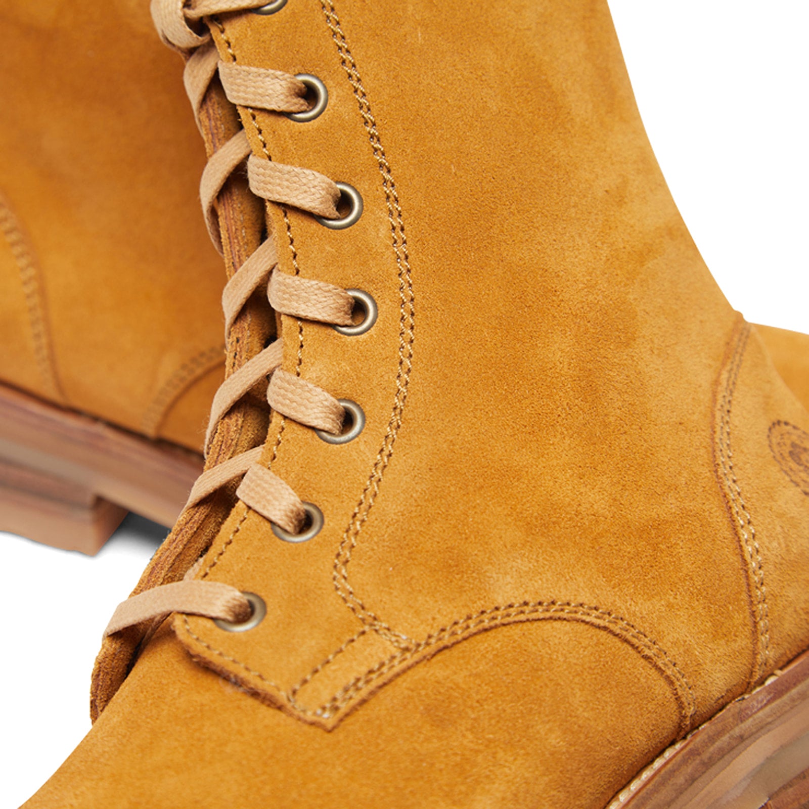 RANCH ROAD BOOTS, POPPY WHISKEY, SUEDE DETAIL