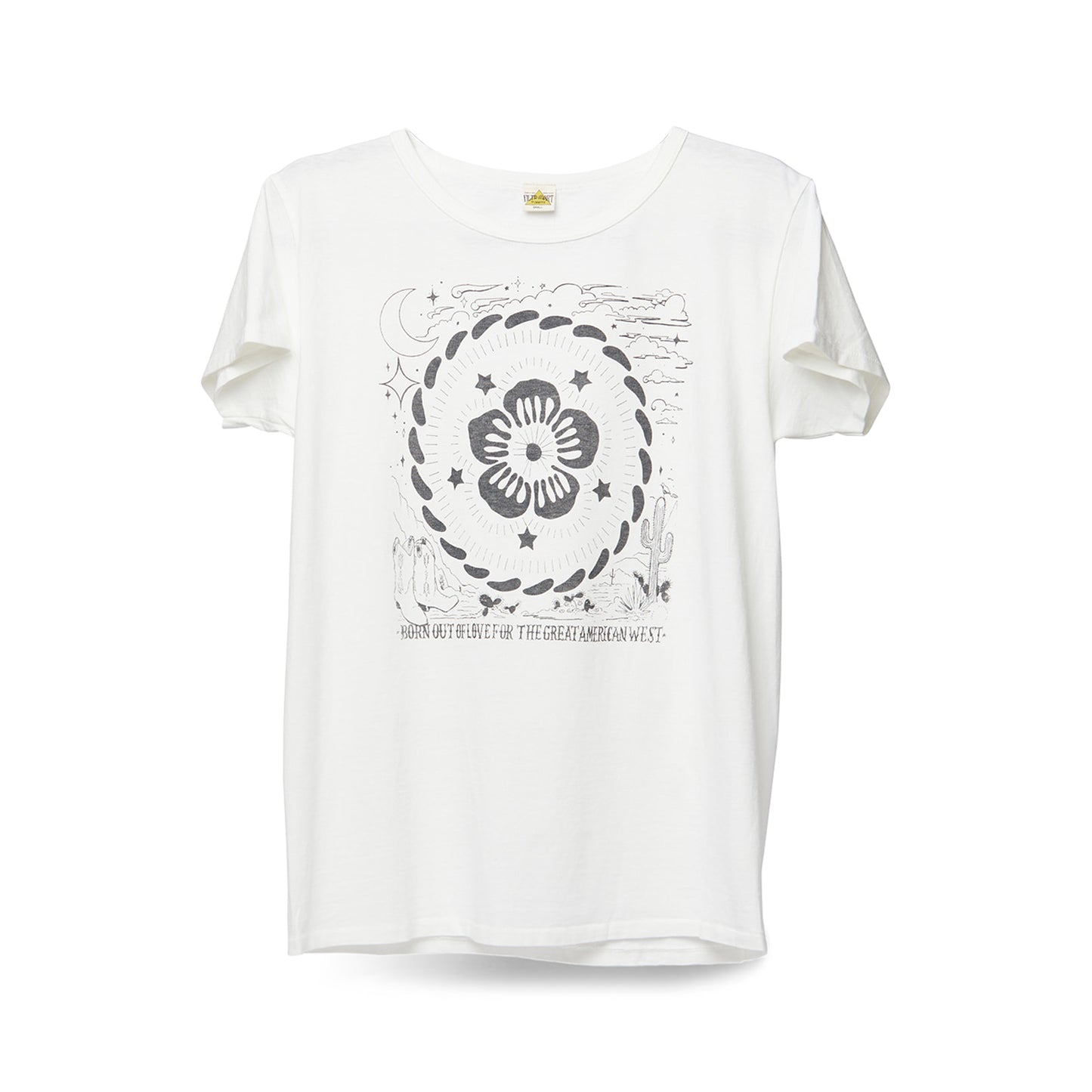 FILTHMART X RRB: LOVE FOR THE WEST TEE, WHITE