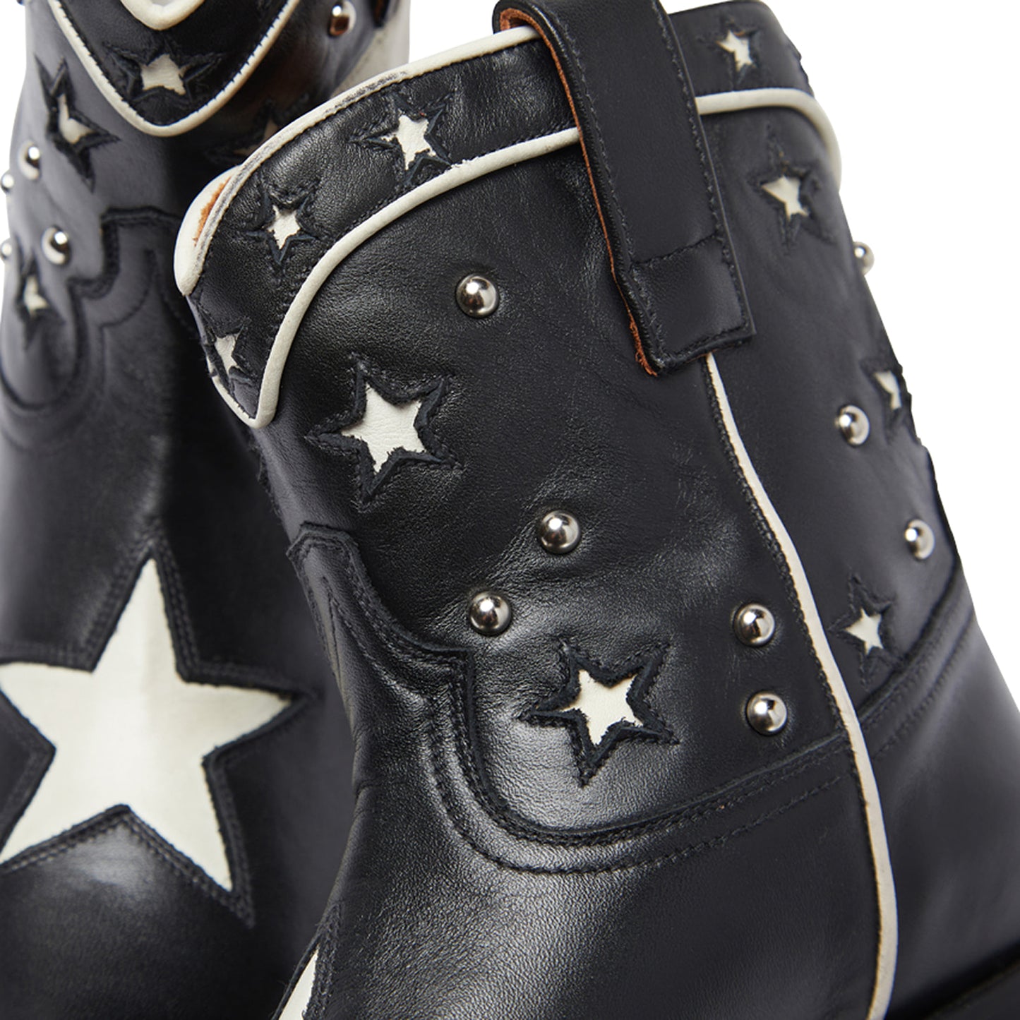 Ranch Road Boots, Women's Western Boots, Presidio Liberty Short Black - Details