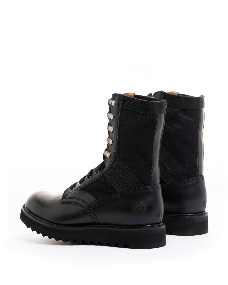 Ranch Road Boots - Women's Current Issue Black - Military-Combat-Lace-Up-Boot-Back-Pairs