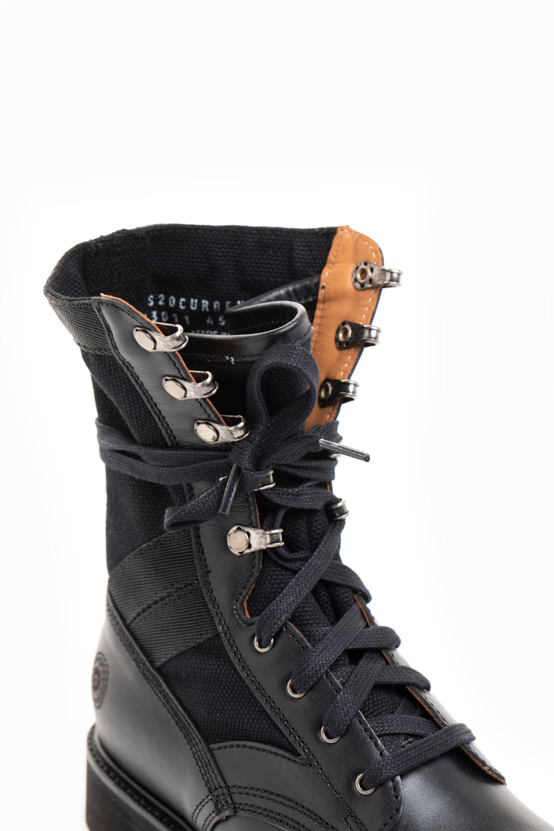 Ranch Road Boots - Women's Current Issue Black - Military-Combat-Lace-Up-Boot-Lace-Up-Detail