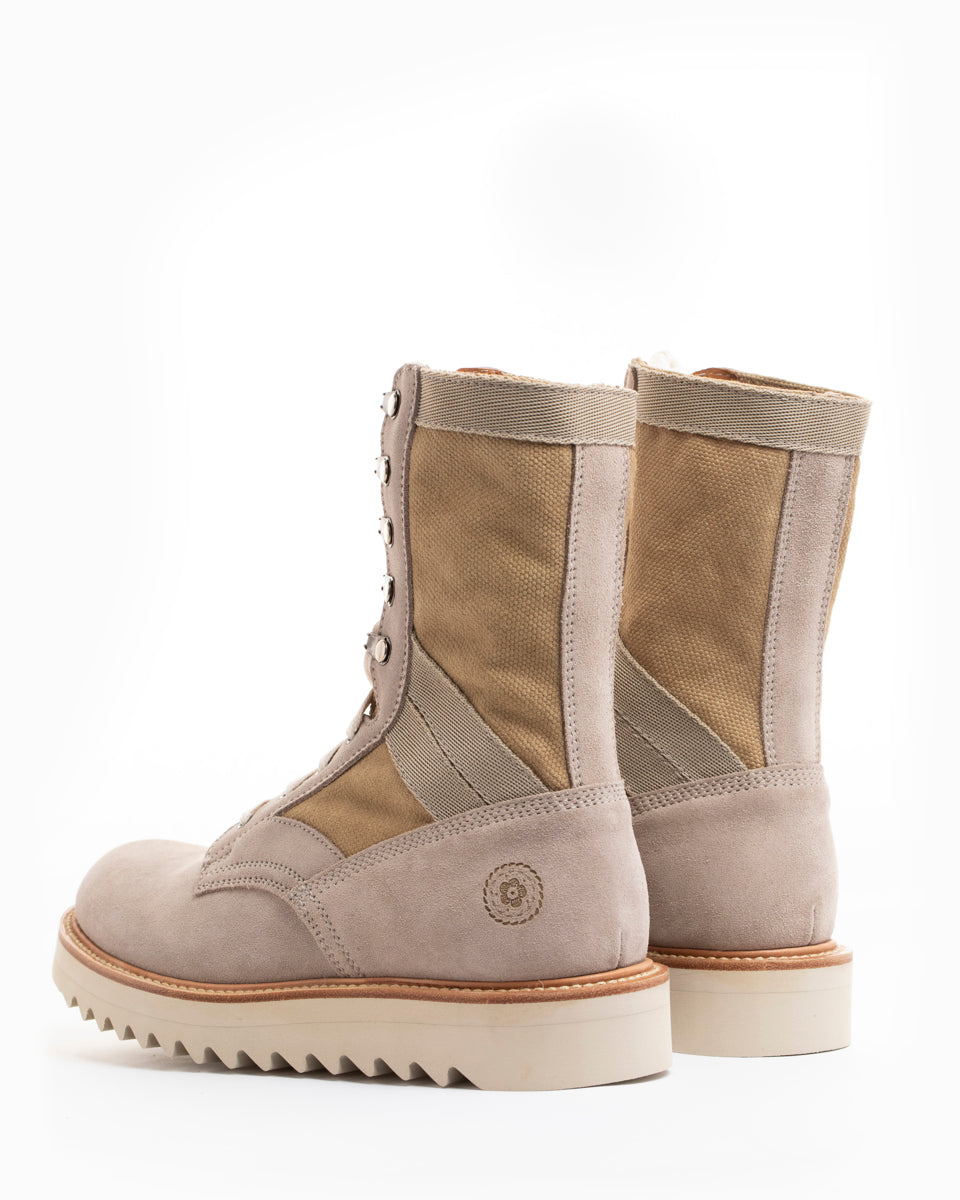 Women's Current Issue Sand - Military-Style Boots - Ranch Road Boots™-Back View Pair