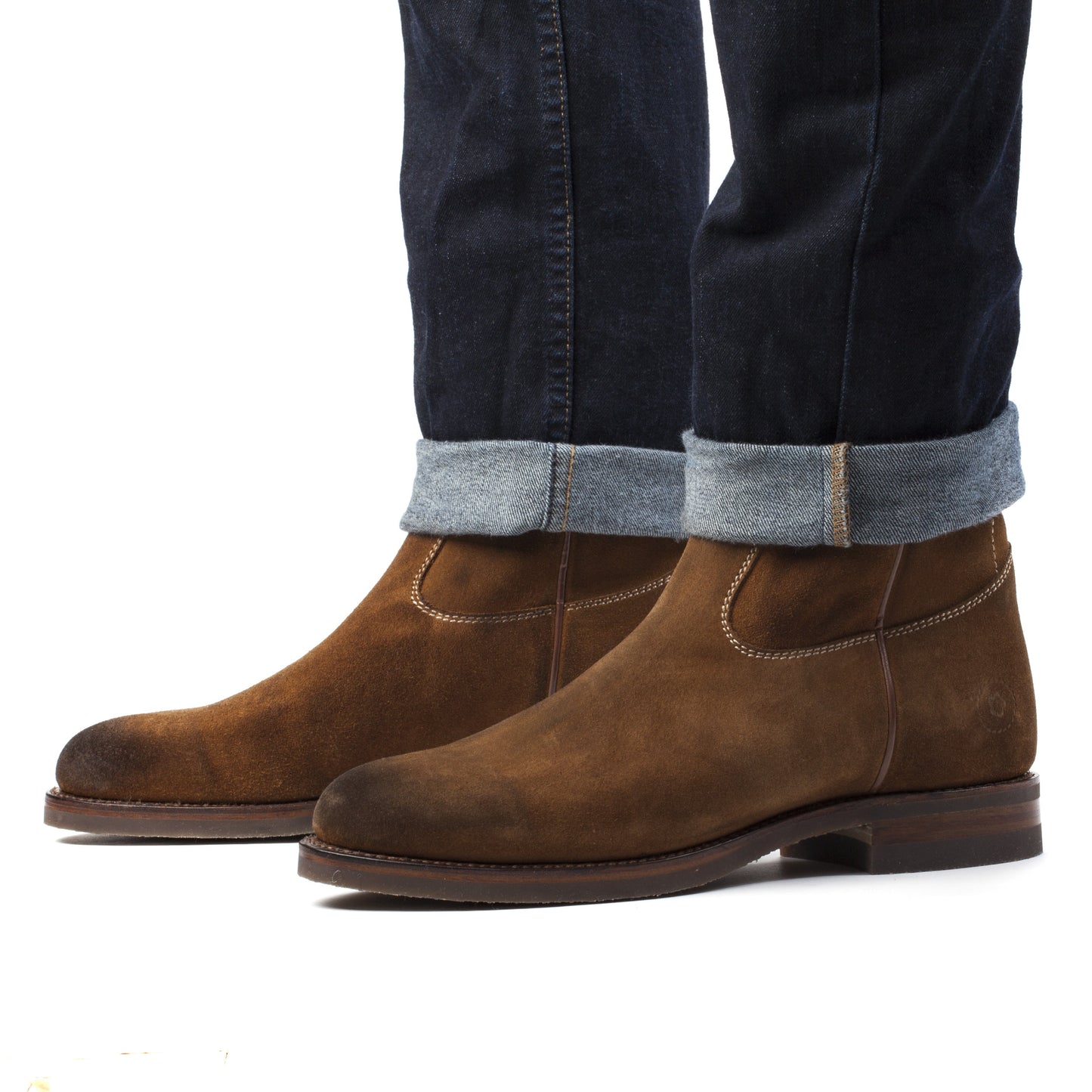 Mens Gunner Brown - Handmade Wellington Boots - Ranch Road Boots™ Pair