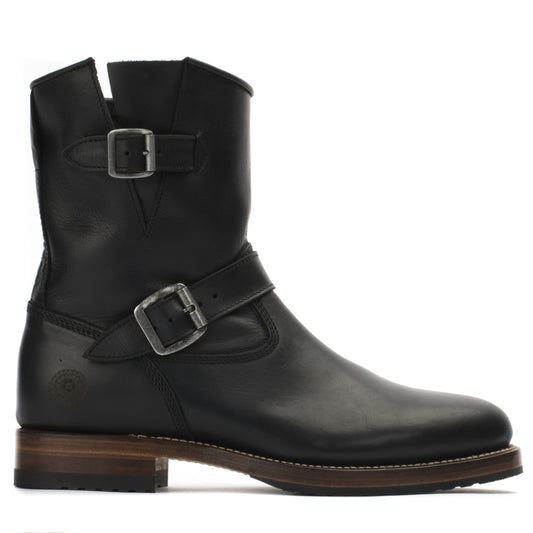Mens Linesman Boot Black - Classic Engineer Boots - Ranch Road Boots™