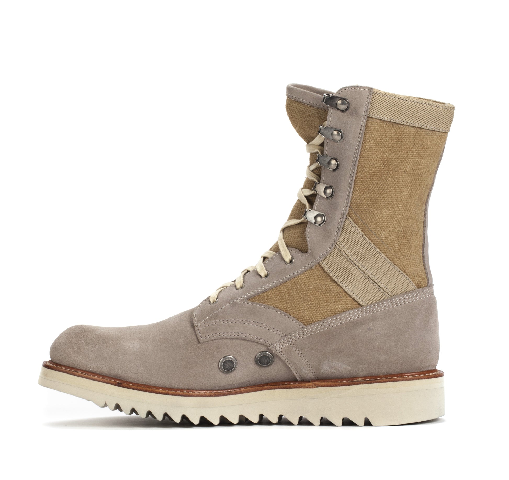 Mens Current Issue Sand - Military-Style Boots - Ranch Road Boots™ Outer View